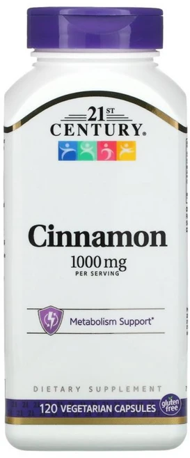 21세기 센트리 시나몬 계피 1000mg, 4개, 120정 - 쿠팡