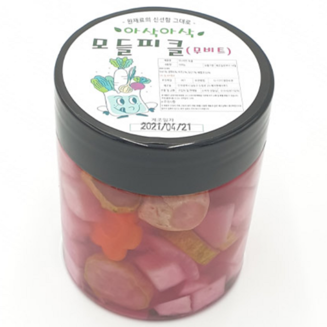 무설탕 수제 무*오이 혼합피클 600g, 무설탕 무*오이 혼합피클 600g 1통, 1개