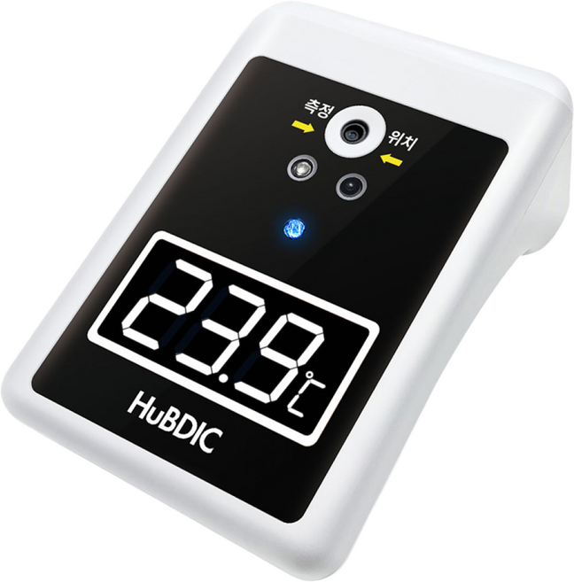 휴비딕 비접촉식 비대면 체온계 써모게이트 피부적외선 체온측정 HNT-010T, 1세트