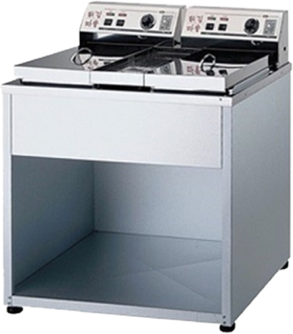 공장직영 DM 대신 전기튀김기 DS-200 (도장2구)업소용튀김기 통닭 돈까스 튀김 절전형