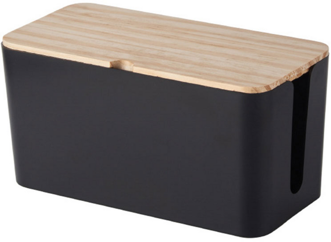 하우스팡 심플 멀티탭 선정리 콘센트 다용도 정리함, 1개