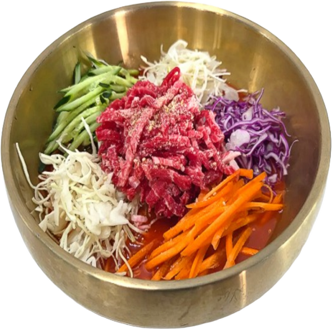 경주 우마왕 한우육회물회 수제 물회육수 물회밀키트 1인분 간편식 캠핑음식, 330g, 1개