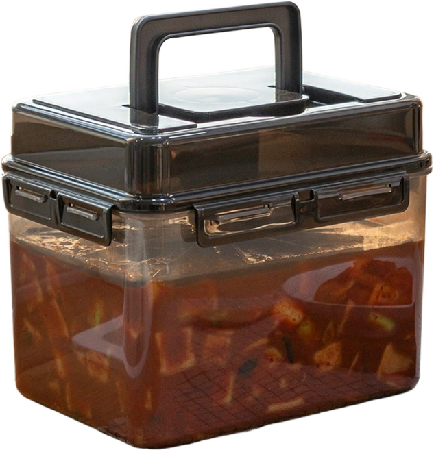 스마트 누름독 4L 5L 9L 12L 블랙 화이트 모음, 스마트누름독9L 블랙, 1개