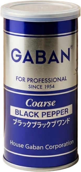 GABAN 가반후추 흑후추 블랙페퍼, 100g, 24개