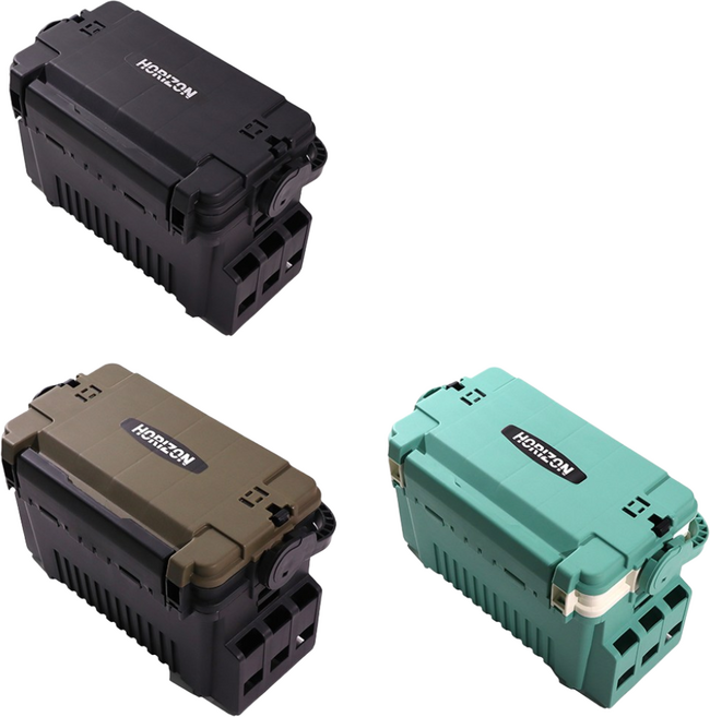 호라이즌 태클박스 7070 12L 낚시 테클박스 하드, 민트, 1개