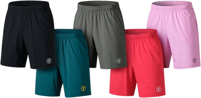 트라이온 기획 코지 반바지 5컬러 남성여성 배드민턴 탁구 스쿼시 스포츠 의류