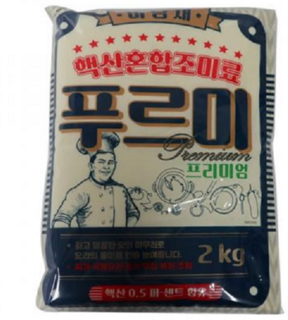 미담채 핵산혼합조미료 푸르미2k 6개 1박스, 2kg