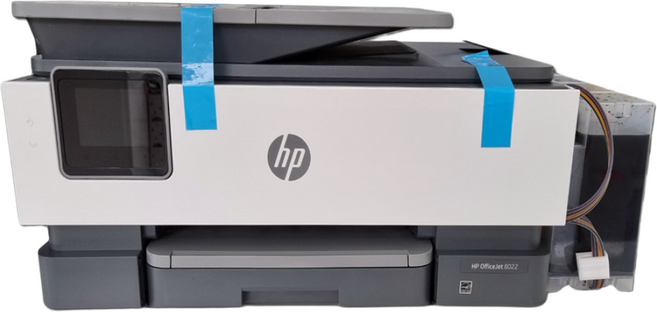 HP 오피스젯 프로 8022 팩스복합기 hp8022 무한잉크 프린터 특대용량 2000ml ( HP 8028 HP 8025 100% 동급 ) 무한프린터기