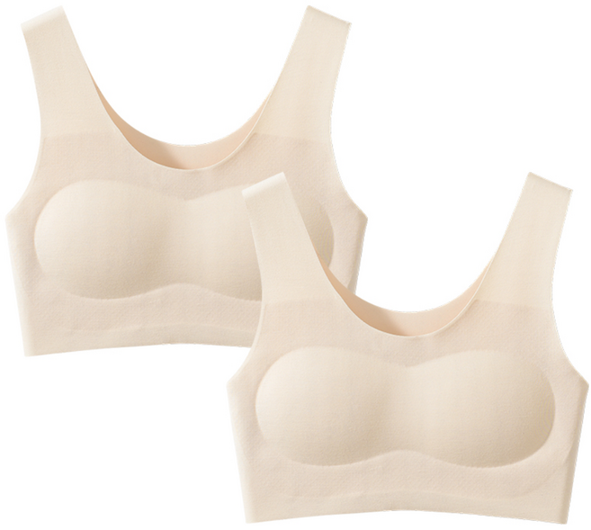 주니어브라 텐셀 80수 단계별 심리스브라 1+1