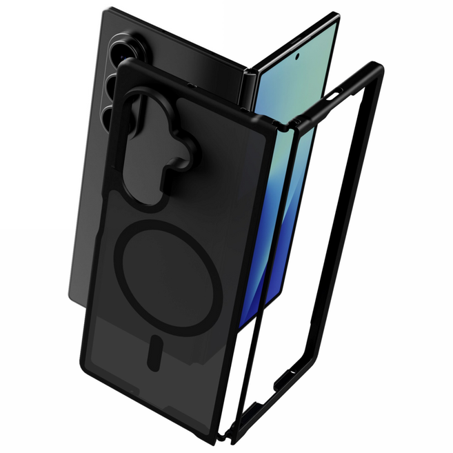 제트스킨 2배자력 맥세이프 카메라 버튼 커버 변색방지 투명 하이브리드 케이스