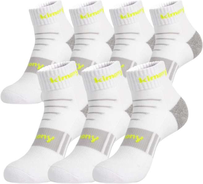 키모니 30수 남성 고급 스포츠양말 KSS501 7족세트, M6, 7개