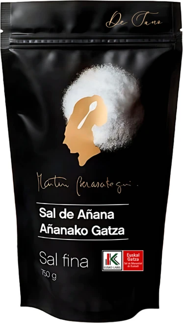 [미슐랭 쓰리스타셰프 마르틴 베라사테기 에디션] 미슐랭 고메 소금 천연 미네랄 100% 스페인 직수입 살데 아냐나 미세플라스틱없는 가는 소금물 소금, 1개, 500g - 쿠팡