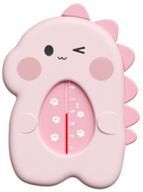 그리에티 공룡 온도계 탕온계 목욕, 핑크