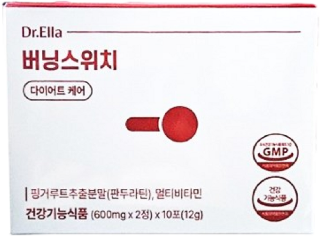 닥터엘라 버닝스위치 럭키 랜덤사은품, 1박스, 20정