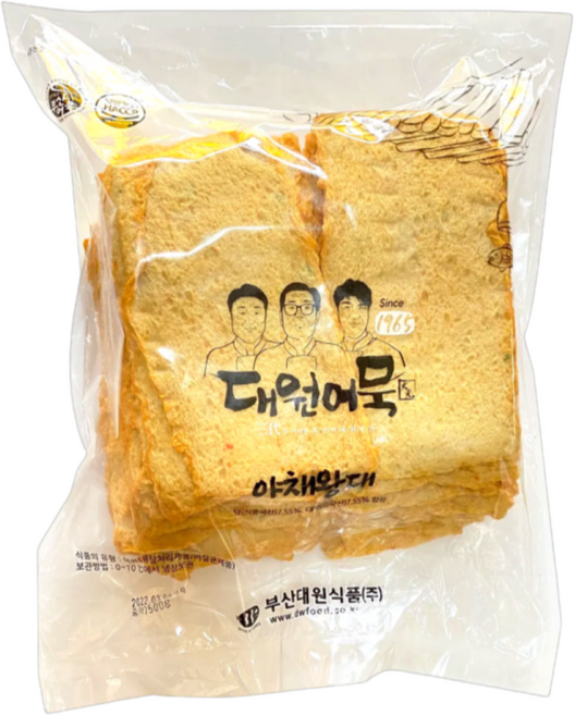 대원어묵)50장어묵, 1개, 2.5kg