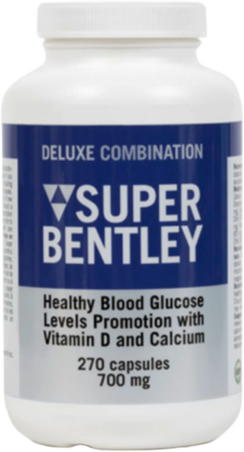 엘레오틴 슈퍼벤틀리 혈당관리용 캐나다 식약청 캘거리 대학 식전 식후 혈당 케어 천연 칼슘 비타민D, 270정(3개월), 270정, 1개