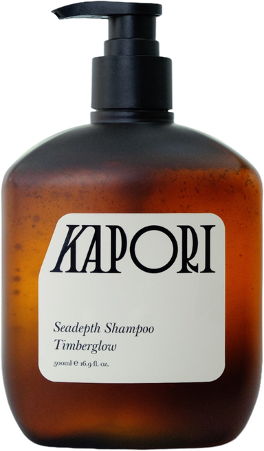 카포리 영양공급용 모근강화 탈모 샴푸 우디향, 1개, 500ml