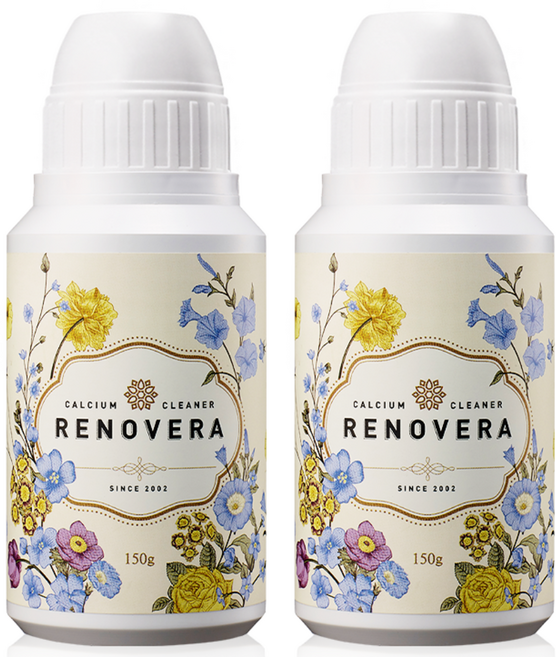 리노베라 칼슘파우더 과일 채소 세정제 야채 농약제거제 팬지, 150g, 2개