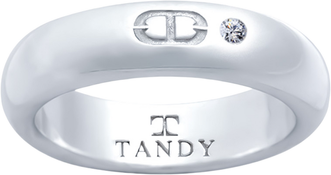 [TANDY] 탠디 시그니쳐 실버925 볼륨 링 반지 우정링 커플링 TDR201