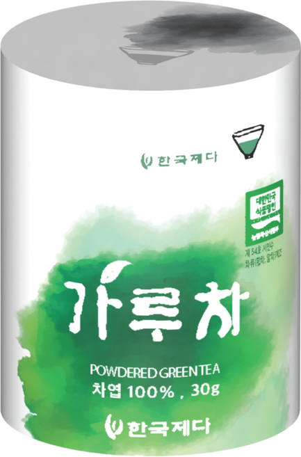한국제다 가루녹차, 30g, 1개