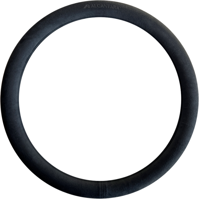 모리코 알칸타라 핸들커버 370 원형 NEW, 퓨어차콜