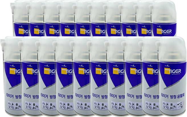 타이거 WD 방청윤활제 녹방지제 방청윤활유 방청제 윤활제 녹제거제_박스, 20개