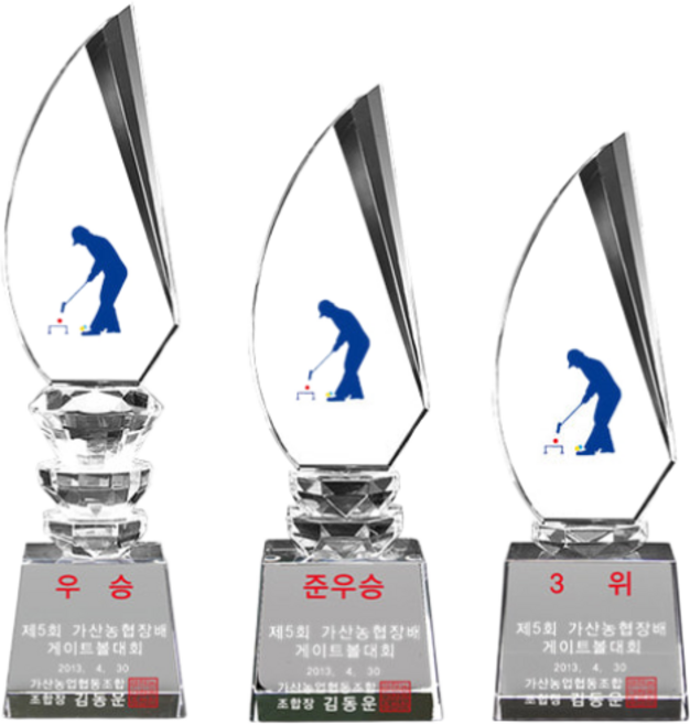 크리스탈트로피 골프 각종행사, 14-164-04, 1개