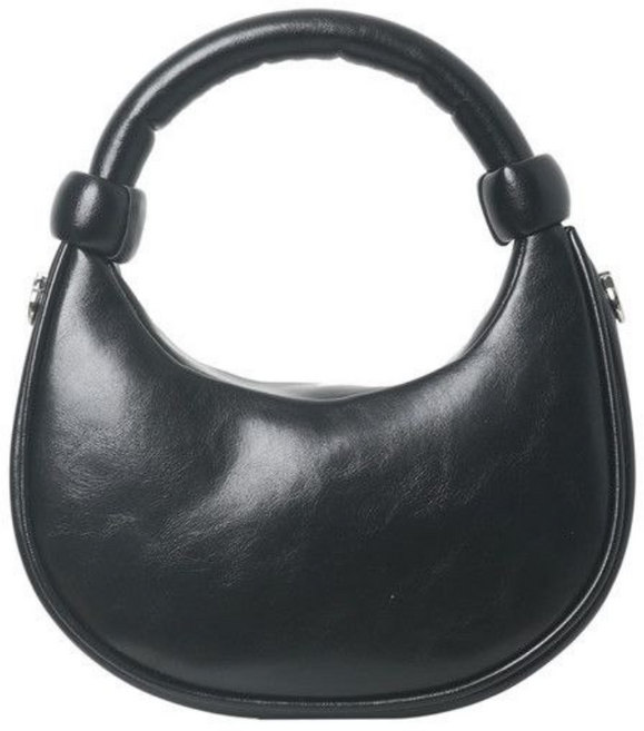 론조모니 소가죽 체인 크로스 숄더 백