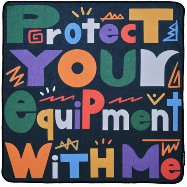 쉴드랩 매직 보자기 카메라 노트북 보호 테크랩, 1개, 타이포그래피