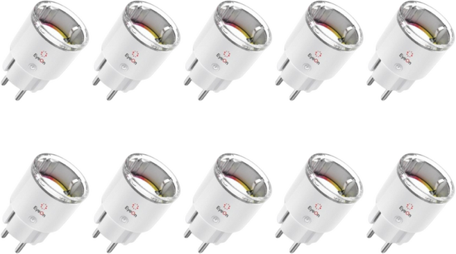 아이온 AS2년 IOT 스마트플러그 wifi 원격제어 음성제어 타이머 에너지모니터링 AI 콘센트, 10개