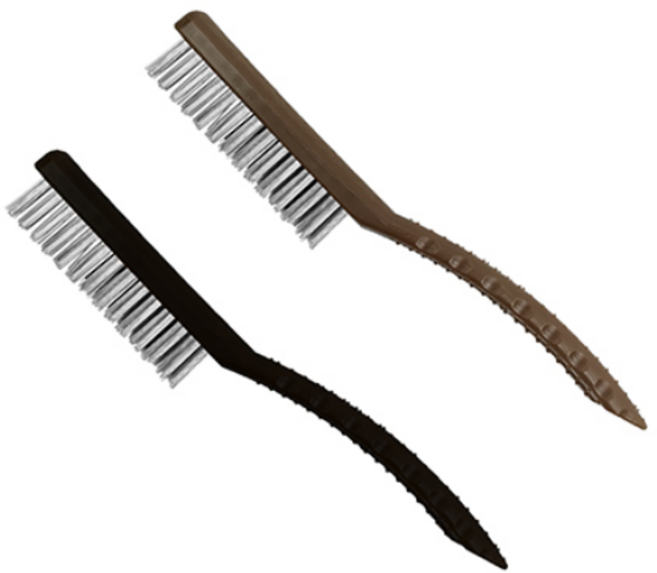 월드크린 롱 손잡이 스텐 브러쉬, 랜덤발송, 2개