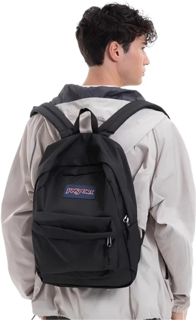 잔스포츠 남성 여성 백팩 여행용 중학생 초등학생 책가방 학원 여행 데일리 키플링백팩, Black, 1개 - 쿠팡