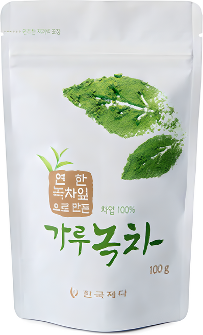 한국제다 가루녹차, 100g, 1개