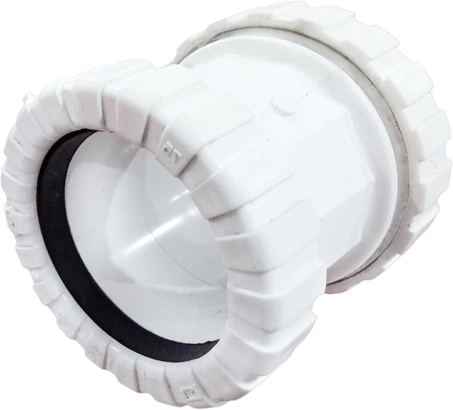 원터치 URF DRF 소켓 50A 75A 100A 보수용 PVC 부속 조임식 배관 이음관, 1개