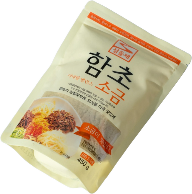 [태평소금] 섬들채 함초소금, 2개, 450g