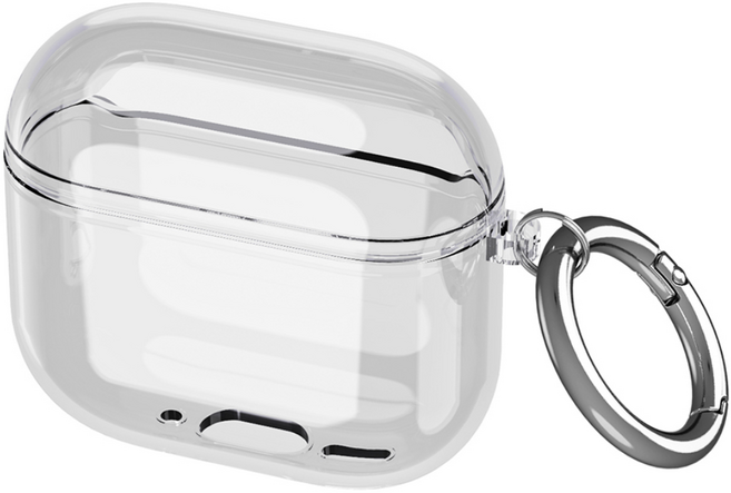 로랜텍 림피오 변색방지 TPU 크리스탈 케이스 에어팟 프로2, 투명, 1개