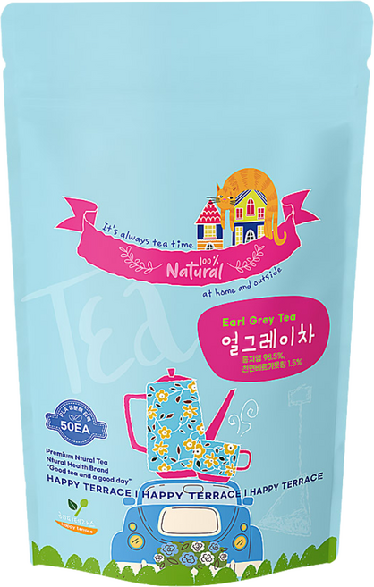 해피테라스 얼그레이 삼각티백 홍차, 1g, 50개입, 1개