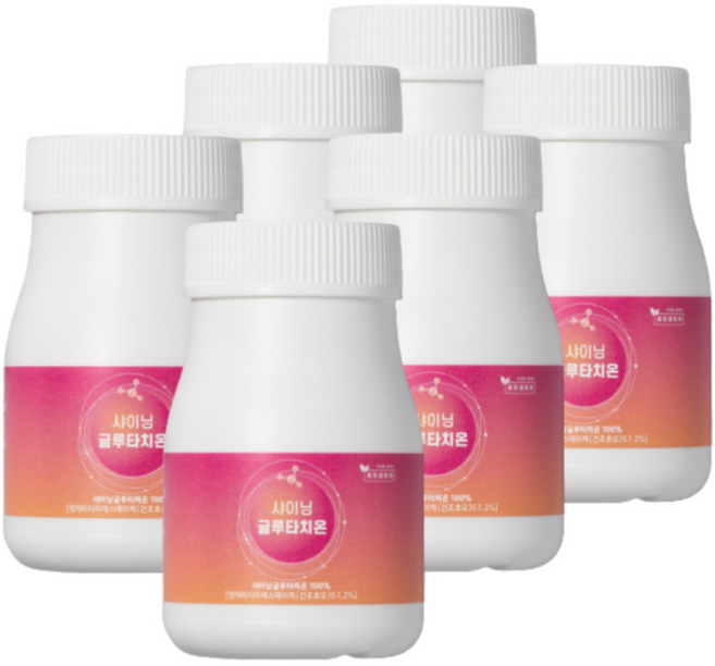 세이네이처 샤이닝 글루타치온 글루타치온영양제 기미영양제 미백 700mg0정, 6개, 상세페이지 참조, 60정