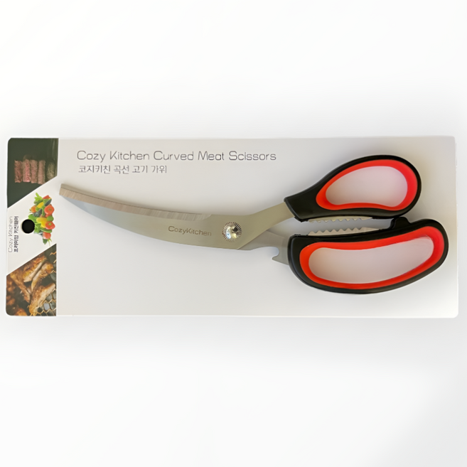 코지키친 주방용 고기 곡선 업소용 식가위 20개, 혼합색상