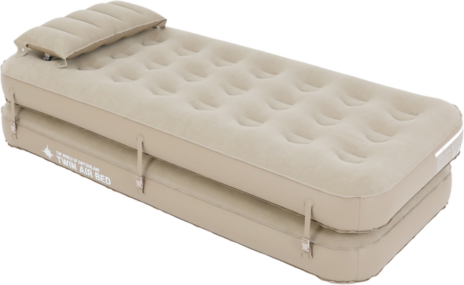 S싱글 1+1세트 스위스알파인클럽 에어베드, 단품