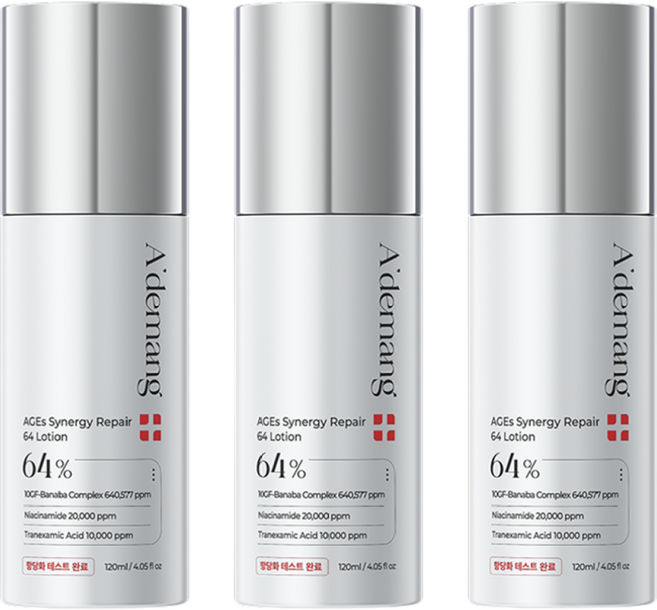 아드망 항당화 에이지이에스 시너지 리페어 64 로션, 3개, 120ml