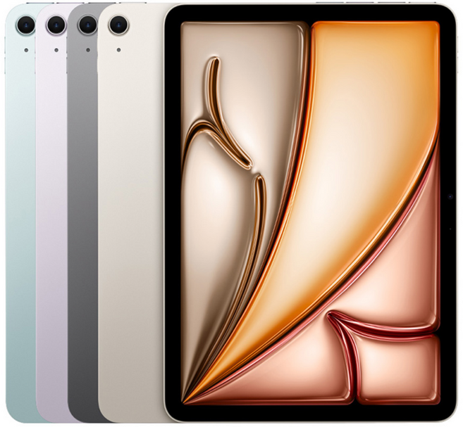 애플 아이패드 에어 6세대 11 M2, Wi-Fi, 128GB, 퍼플