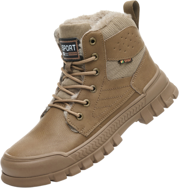 SIISEEN남성 6인치 겨울 안전화 내마모성 편한 작업화S-579