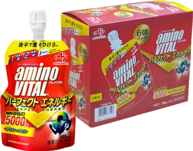 아미노바이탈 퍼펙트 에너지젤, 130g, 6개