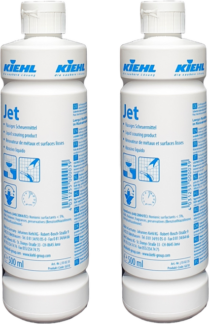 청소용품다몰 키엘 제트 샤워부스 물때 제거제, 500ml, 2개