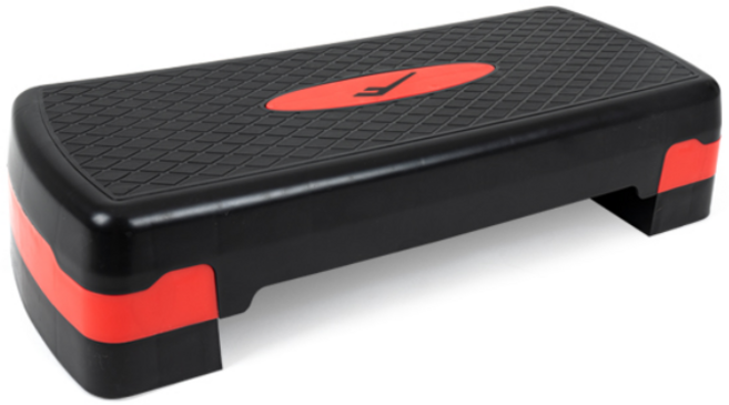 프로스펙스 2단 베이직 에어로빅 스텝박스, Black/Red