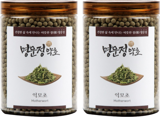 명문정약초 익모초환 약쑥함유, 220g, 2개