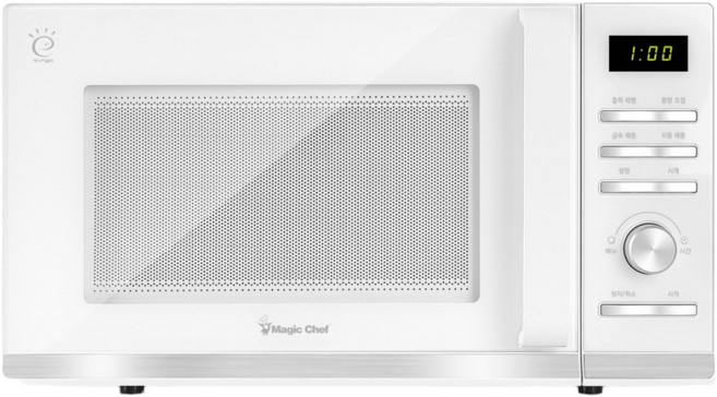 매직쉐프 전자레인지 다이얼 앤 버튼식 25L MMW-GTE25W 화이트 [리뷰 이벤트]