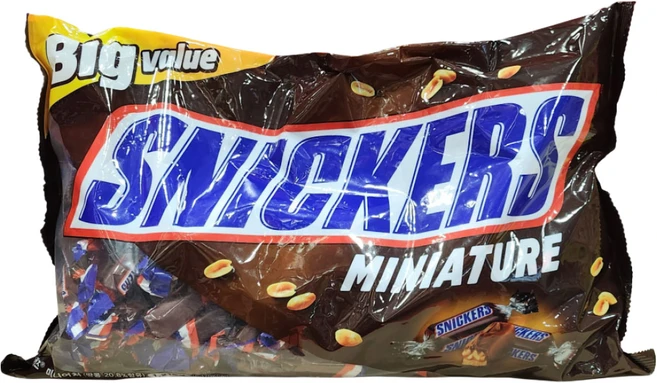 마즈 스니커즈 미니어쳐 1.21kg, 1개 - 쿠팡