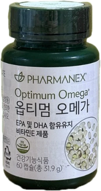 뉴스킨 옵티멈 오메가 60캡슐, 60정, 1개 - 쿠팡